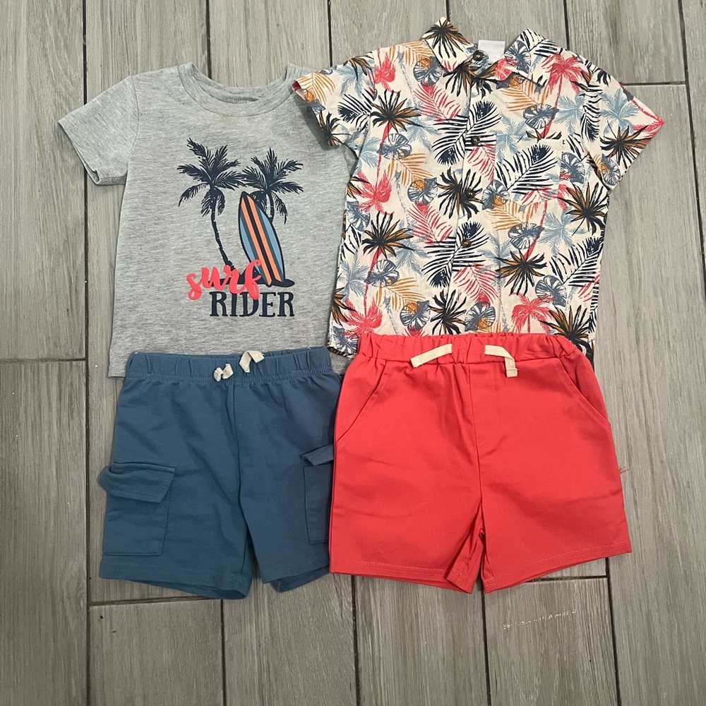 Tropical Kids 4 Piece Matching Set